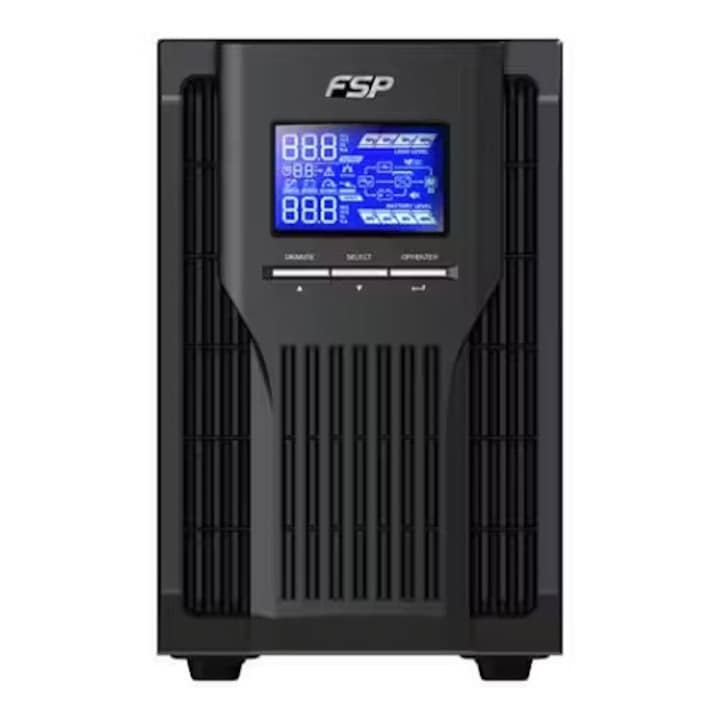 UPS FORTRON PPF24A1807 Champ Tower 3k, 3000VA/2700W, AVR, 4 гнезда IEC, LCD Display