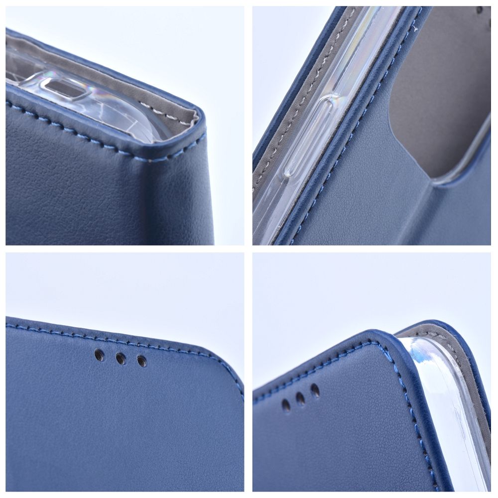 GOKEN Cover In Pelle Con Portafoglio Per Motorola Edge 40 – Custodia Magnetica A Libro Con 3 Slot Carte, Portamonete E Supporto Per Video – Colore Bianco