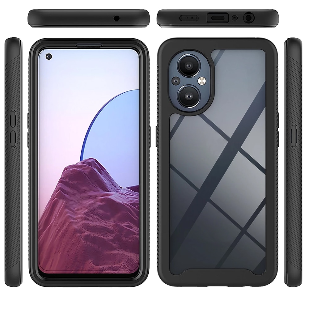 HONLEN Custodia Compatibile con OPPO Reno8 Lite 5G / Reno7 Lite 5G (6.43 Inches) Morbida Liquido TPU Silicone Case Protettiva, Antiurto in Antigraffio Cover Protettiva