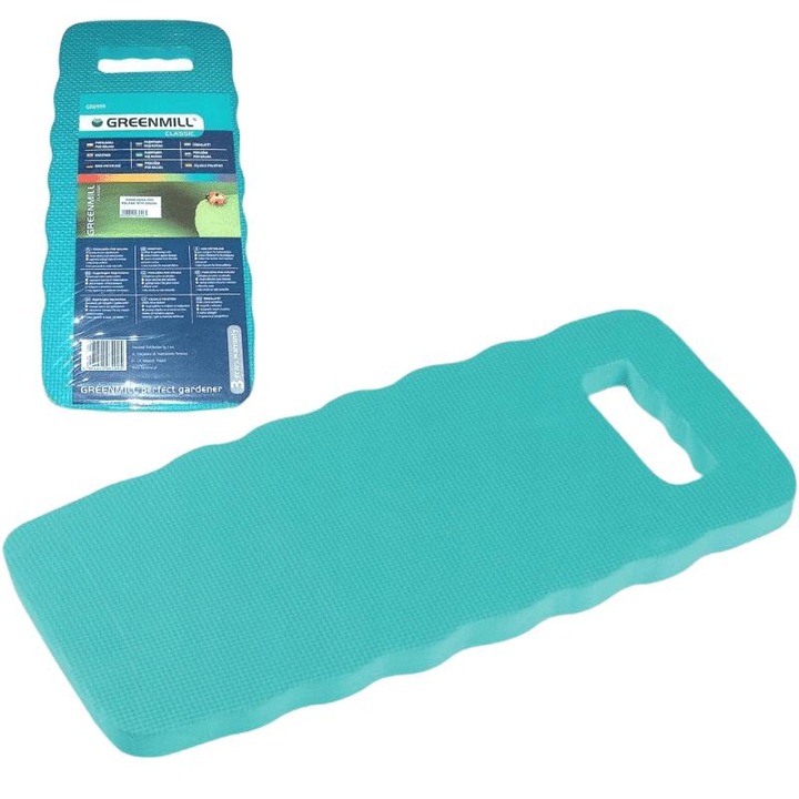 Genunchiera pentru gradina, Floraland, Spuma, 19x40cm, Verde