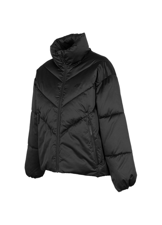 Női kabát, 4F, fekete, Fekete