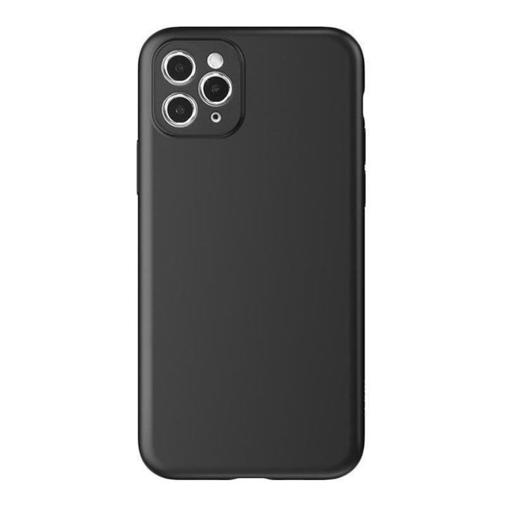 Мек гъвкав калъф от гел, съвместим с Samsung Galaxy S24 Plus Black