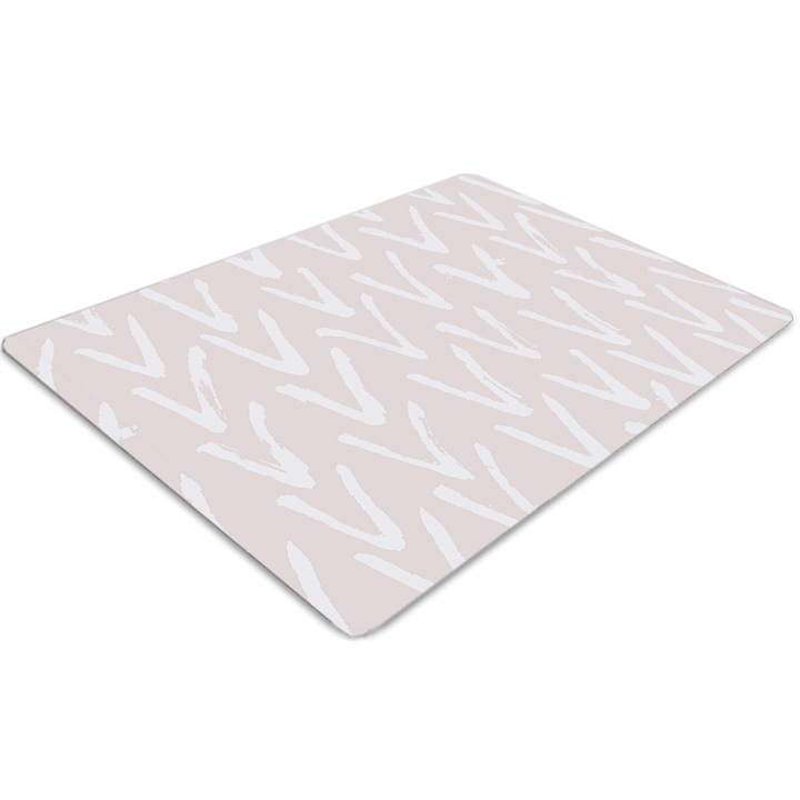 Covor pentru scaun de birou, PVC, v roz deschis, Roz, 140 cm x 100 cm, 010250310030100030823