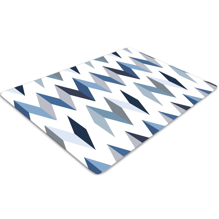 Covor pentru scaun de birou, PVC, iod, Albastru, 140 cm x 100 cm, 010250310030100012205