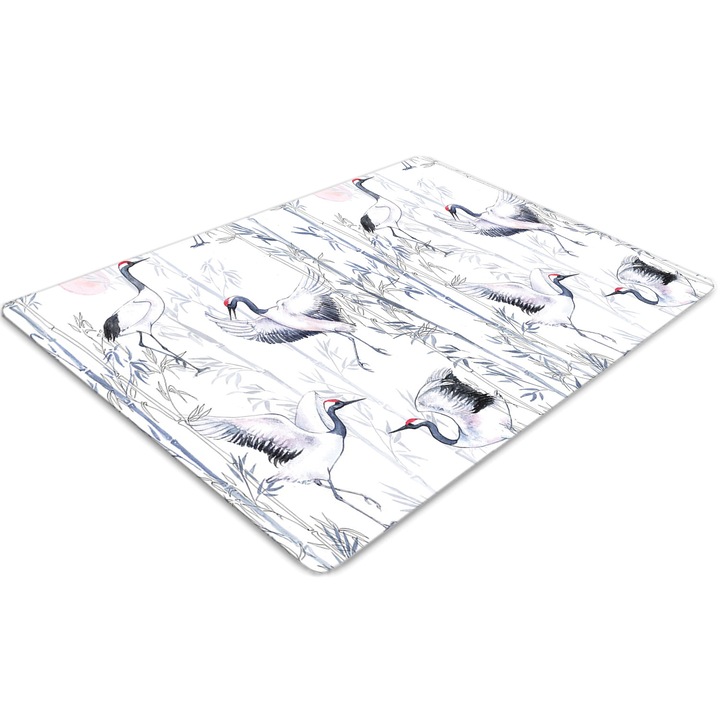 Covor pentru scaun de birou, PVC, krananz, Albastru, 140 cm x 100 cm, 010250310030100030809