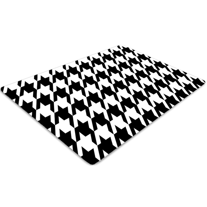 Covor pentru scaun de birou, PVC, model de pipeta, Gri, 140 cm x 100 cm, 010250310030100030337