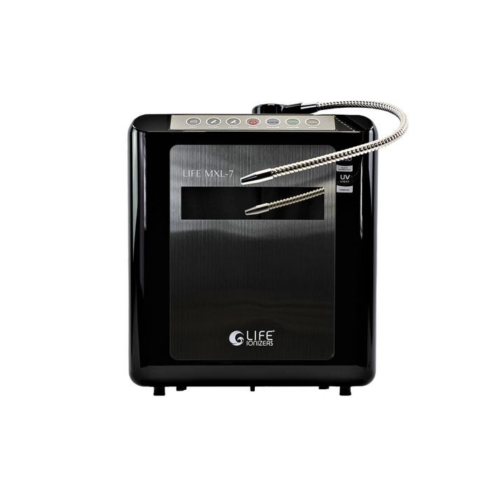 Йонизатор за вода LifeIonizers MXL7, 7 плочи XL Matrix Grid Titanium/Platinum, Ultaviolet X система за стерилизация, филтрация Life Clean Tech, Life Molecular Hydrogen Generator XL™, pH 2,5 - 11,5