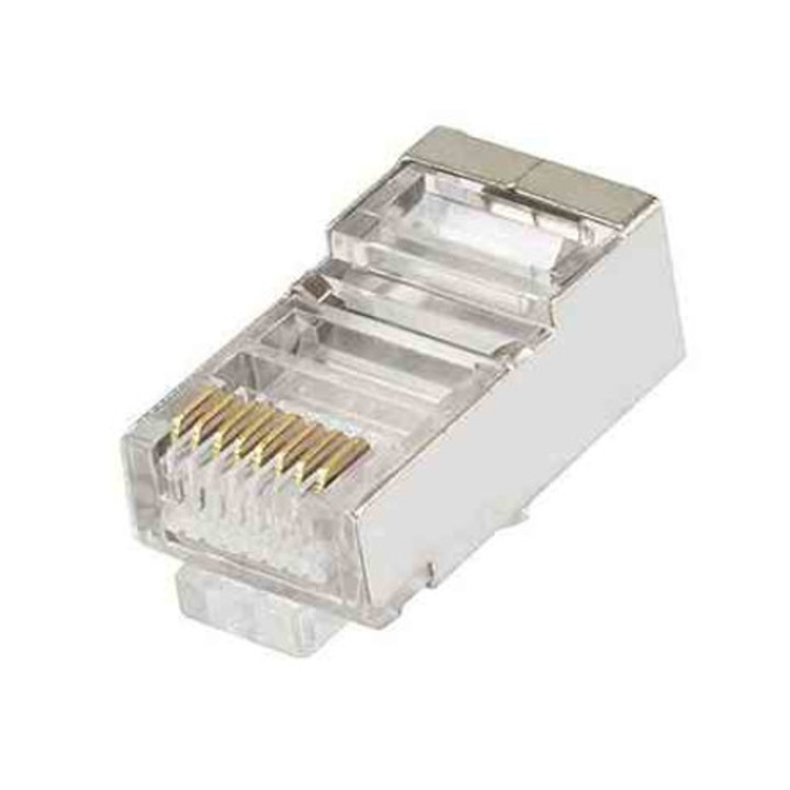 Муфа RJ45 cat 5E, UTP/FTP, Екранирана, PVC корпус, Метал, 8 пина 8P8C, За UTP или FTP мрежов кабел