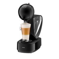 Espressor cu capsule Krups NESCAFÉ Dolce Gusto Infinissima KP170810, 1500 W, 15 bari, functie eco, capacitate rezervor 1.2 L, negru