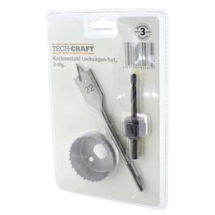 Set burghiu si carota, 54, 22mm, 253245