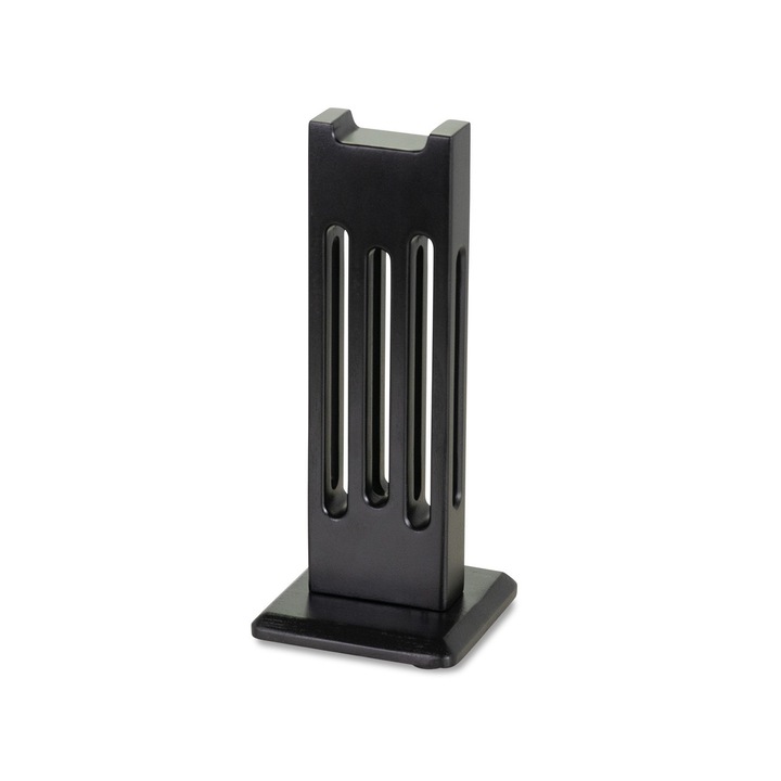 Suport pentru casti, Zaor, Lemn, Negru