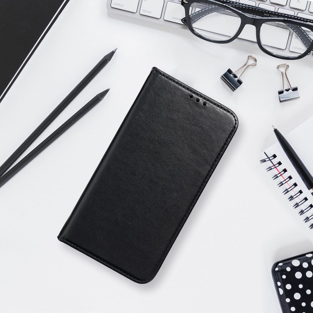 Husa Daden® Tip Carte Pentru Xiaomi Redmi 13C, Suport card, Functie de Stand si Inchidere Magnetica, Protectie Sporita, Negru