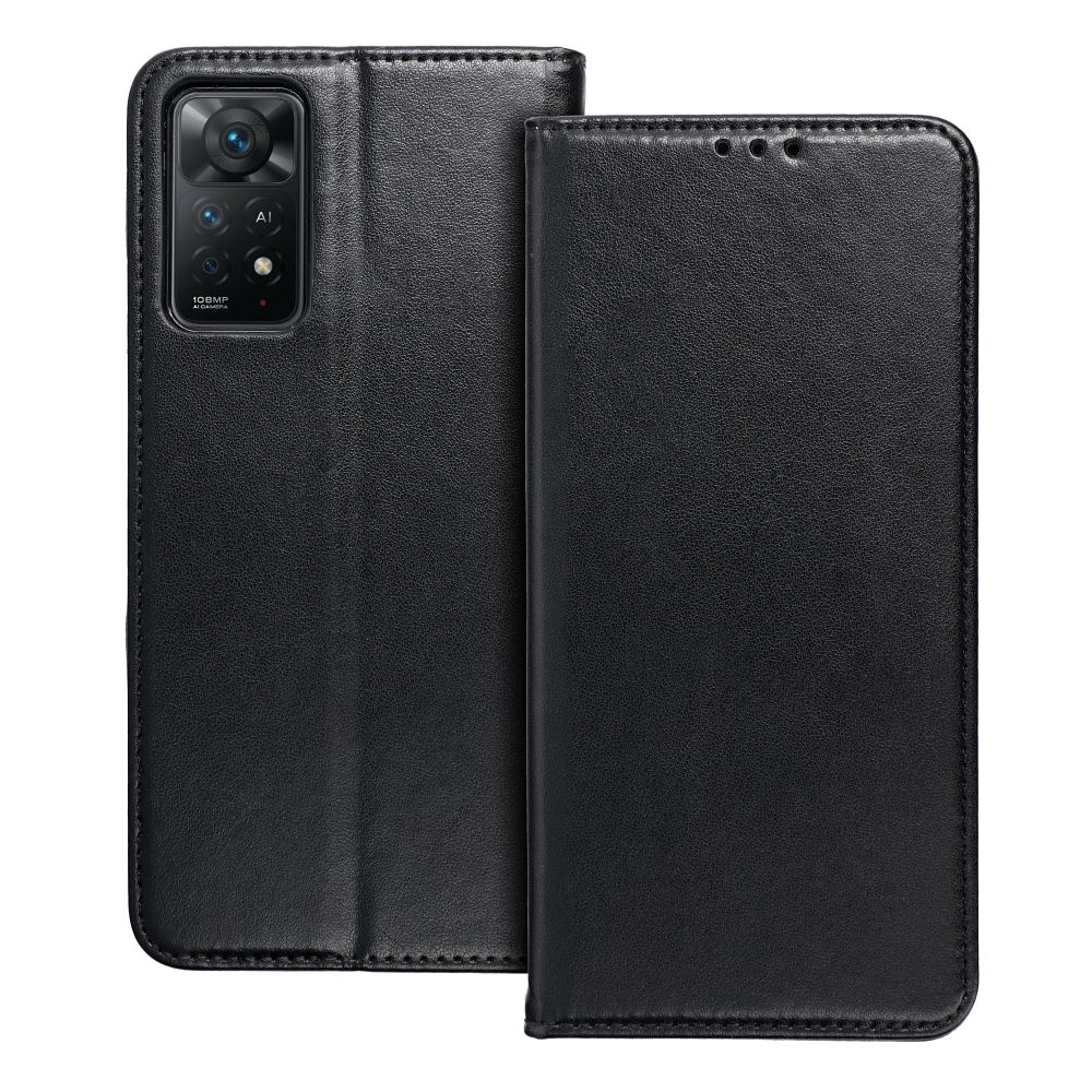 Husa Daden® Tip Carte Pentru Xiaomi Redmi 13C, Suport card, Functie de Stand si Inchidere Magnetica, Protectie Sporita, Negru