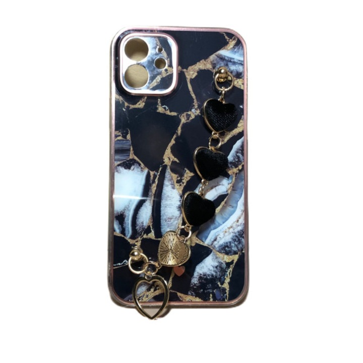 Husa Compatibila cu Iphone 12 Trend Design 1, Negru