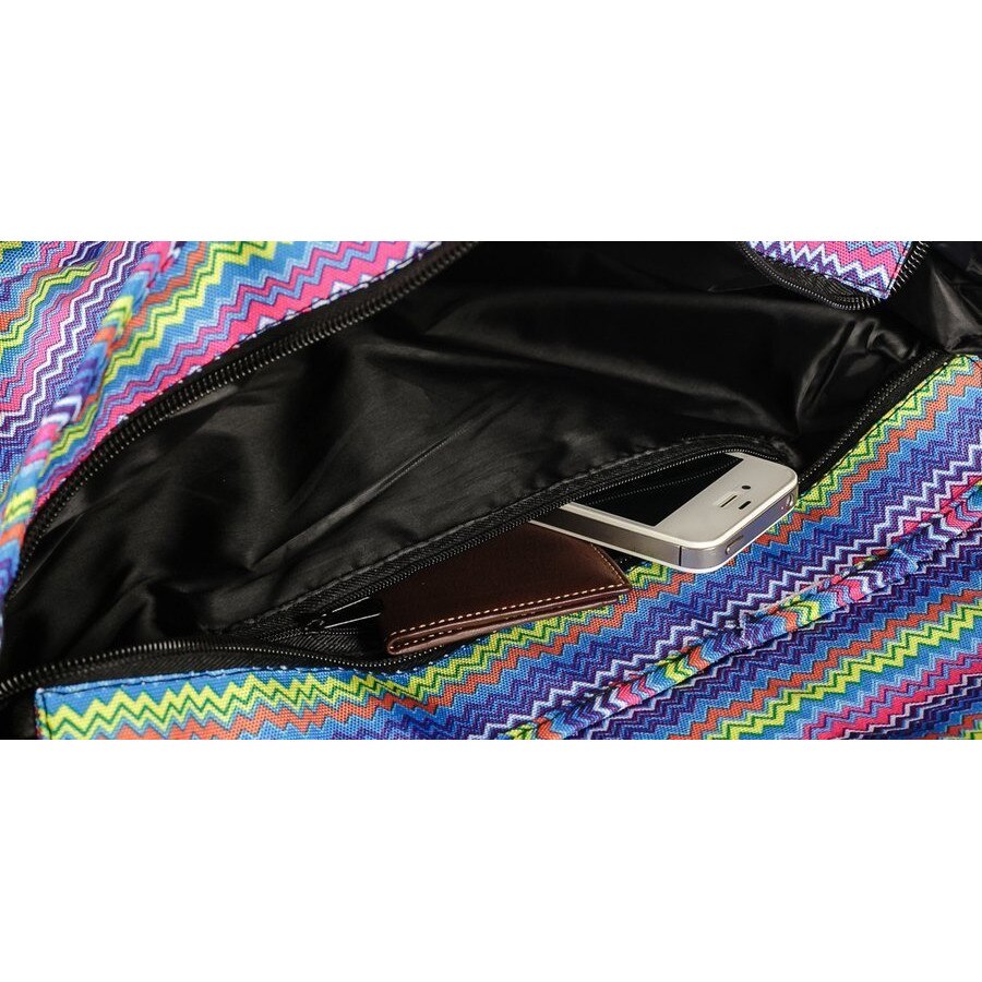 Geanta laptop Loren, Stofa, 15", Multicolor