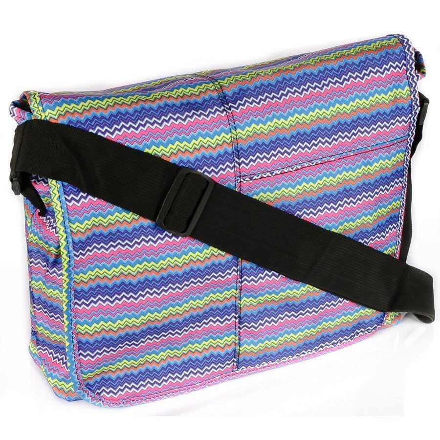 Geanta laptop Loren, Stofa, 15", Multicolor