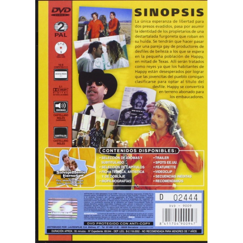 Salvajemente Tiernos (Happy, Texas) [Dvd] eMAG.ro