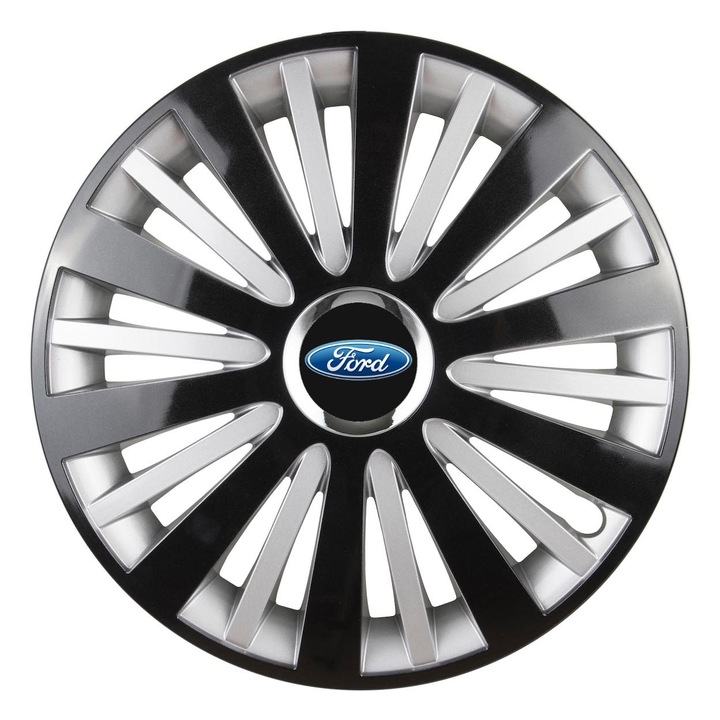 Set 4 capace roti Creative REY®, potrivite jantelor de R14, pentru Ford, model falcon dual