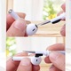 Kit de Curatare pentru AirPods, Earbuds, Casti Wireless, Smartphone, Aparat Foto, Tastatura, Alb