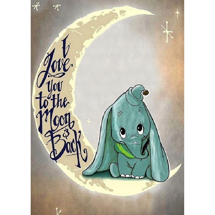 Set de broderie cu diamante 5d, Pictura cu diamante 30x40cm, model 28644723