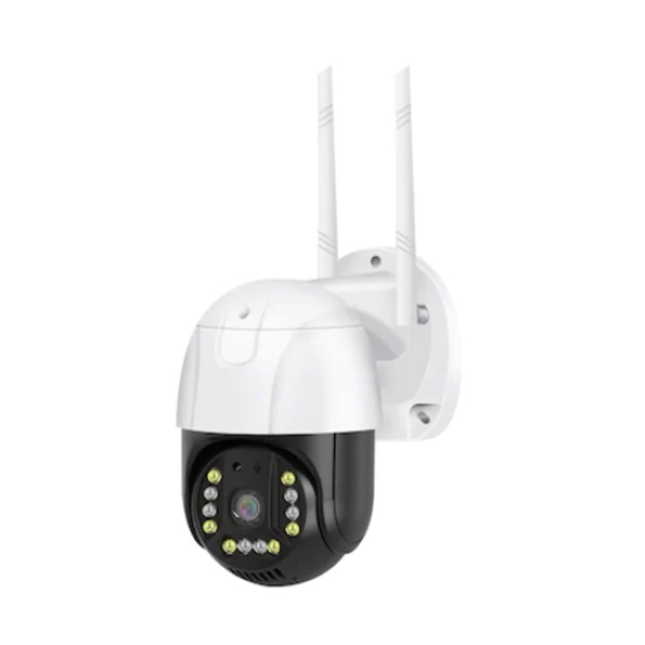Camera de supraveghere, audio- video, Wireless, de exterior sau interior, Full HD, 3.0 MP