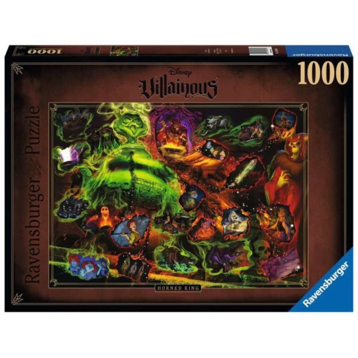 Пъзел, Ravensburger, модел Disney, 1000 части, 14 години+, многоцветен