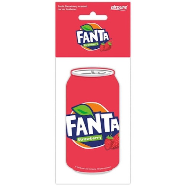 Airpure Autós légfrissítő Fanta Strawberry adagolási forma