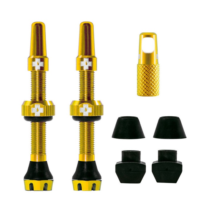 Set 2 valve Tubeless Muc-Off V2 44mm Aurii