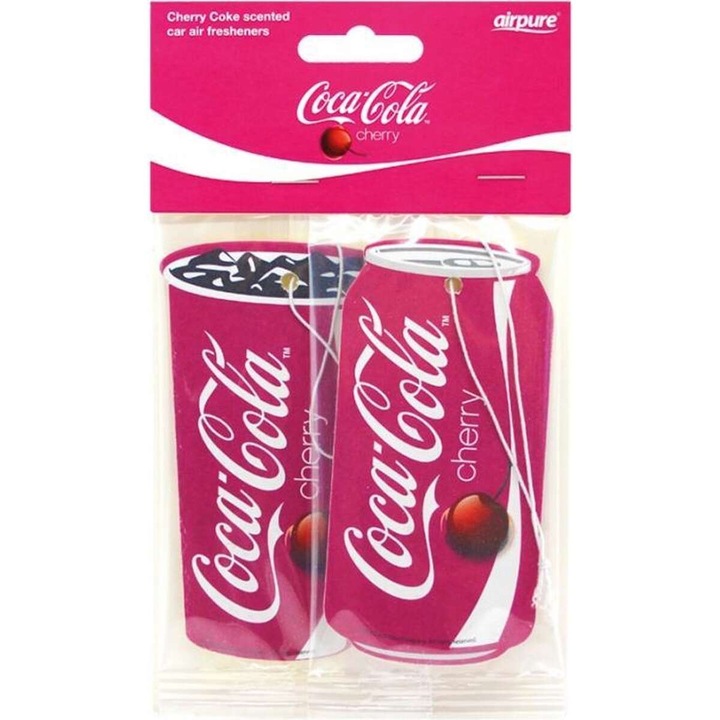 Set 2 Odorizanti Auto Airpure Coca-Cola Cirese