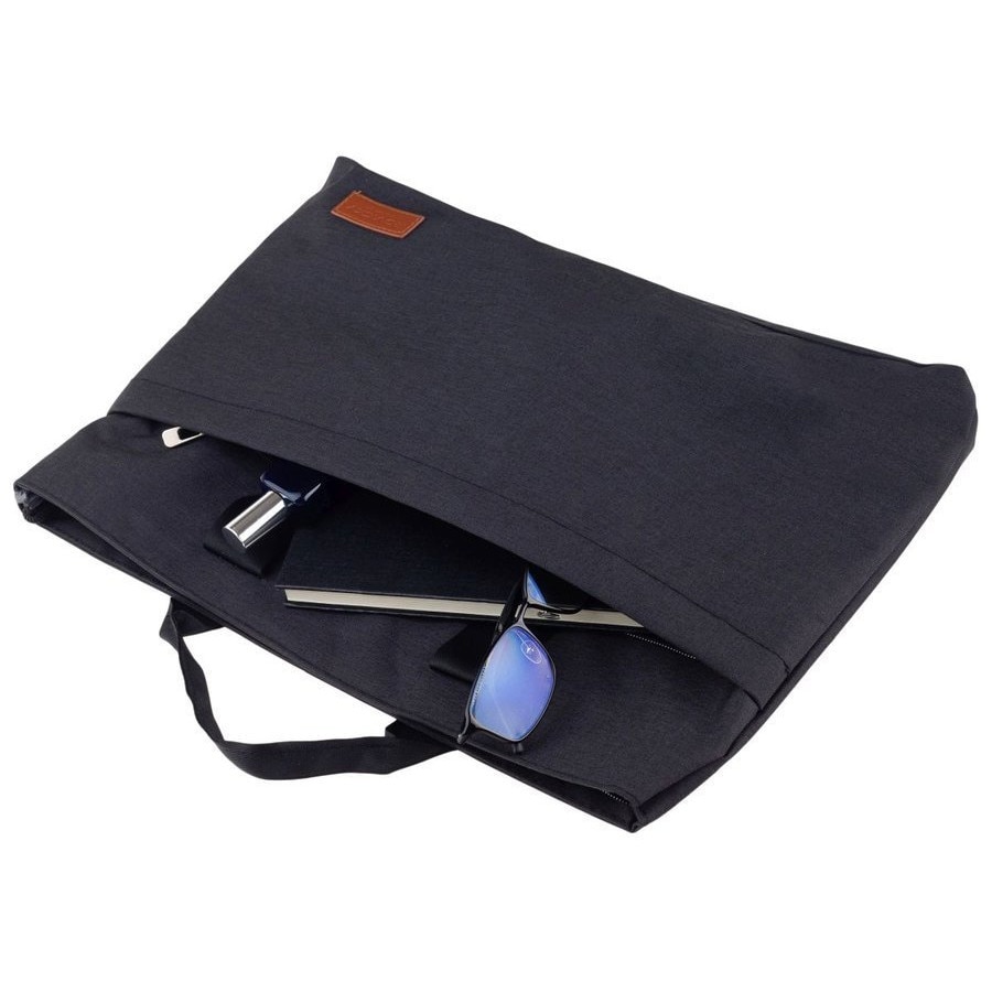 Geanta pentru laptop, Rovicky, Textil, 15", Gri