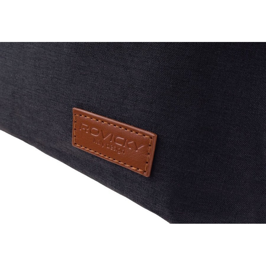 Geanta pentru laptop, Rovicky, Textil, 15", Gri