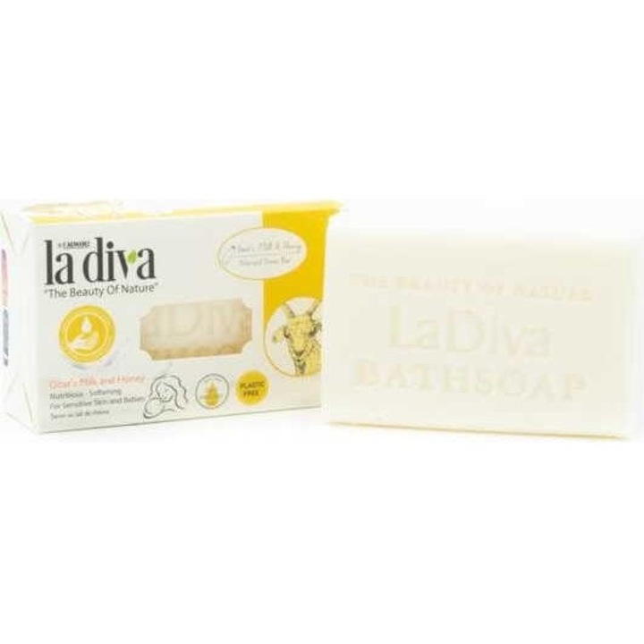 Сапун La Diva, козе мляко/мед, 100гр