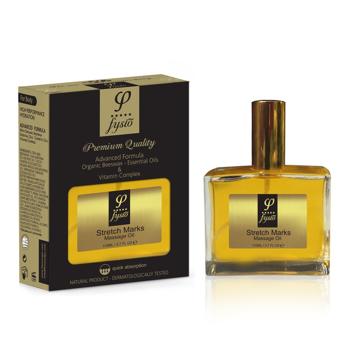 Ulei de masaj, Fysio Cosmetics, Anti vergeturi, 110ml