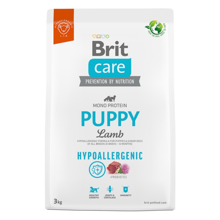 Hrana uscata pentru caini Brit Care Hypoallergenic Puppy, 3 kg