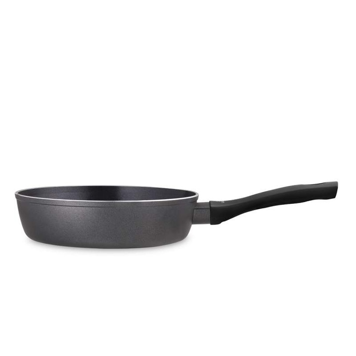 Тиган Contrast Procoat Pan, Gerlach, керамика/алуминий, 28 см, черен