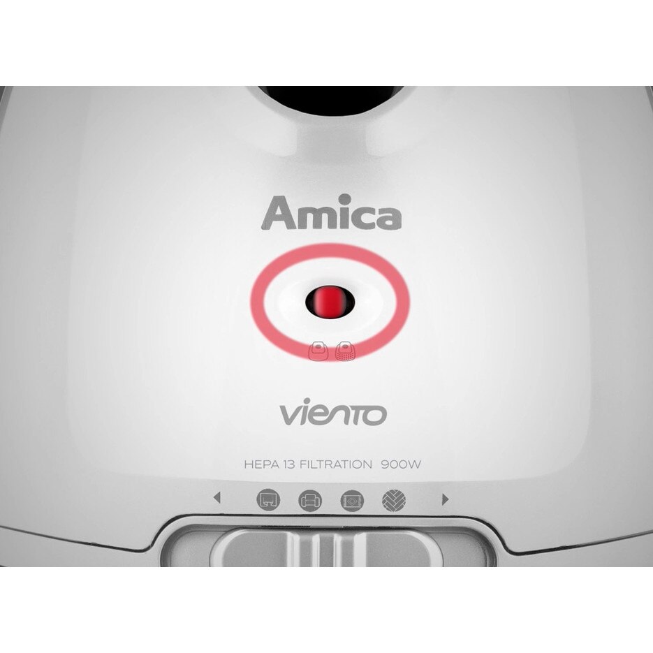 Aspirator, Amica, 900W, 35x27x22 cm, Negru