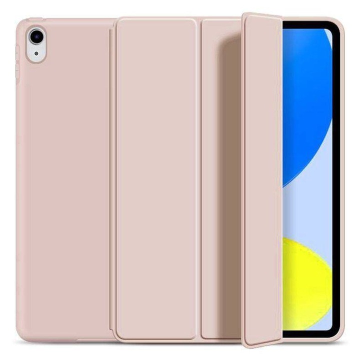 Tok iPad 10.9 2022 (10. generációs) Tech-Protect okostokhoz, rózsaszín