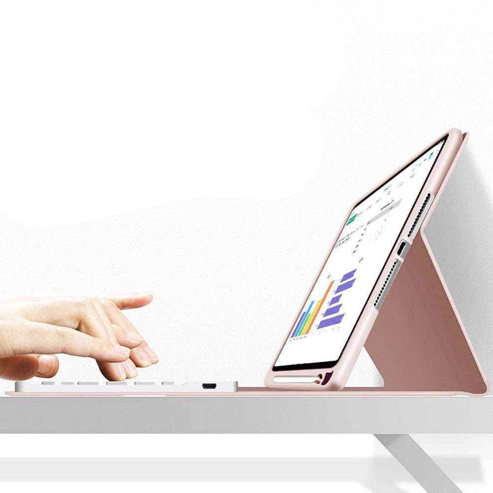 Husa cu tastatura pentru iPad 10.9 2022 (generatia 10) Tech-Protect pink