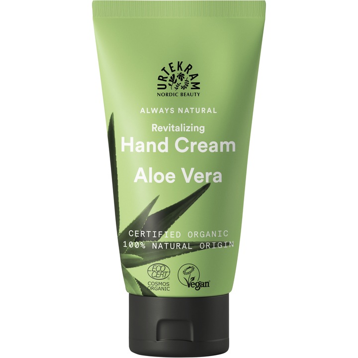Urtekram, Kézkrém aloe verás 75ml, BIO