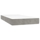 Pat, Zakito Europe, Lemn/Poliester, 203x83x118/128 cm, Saltea inclusa, Gri