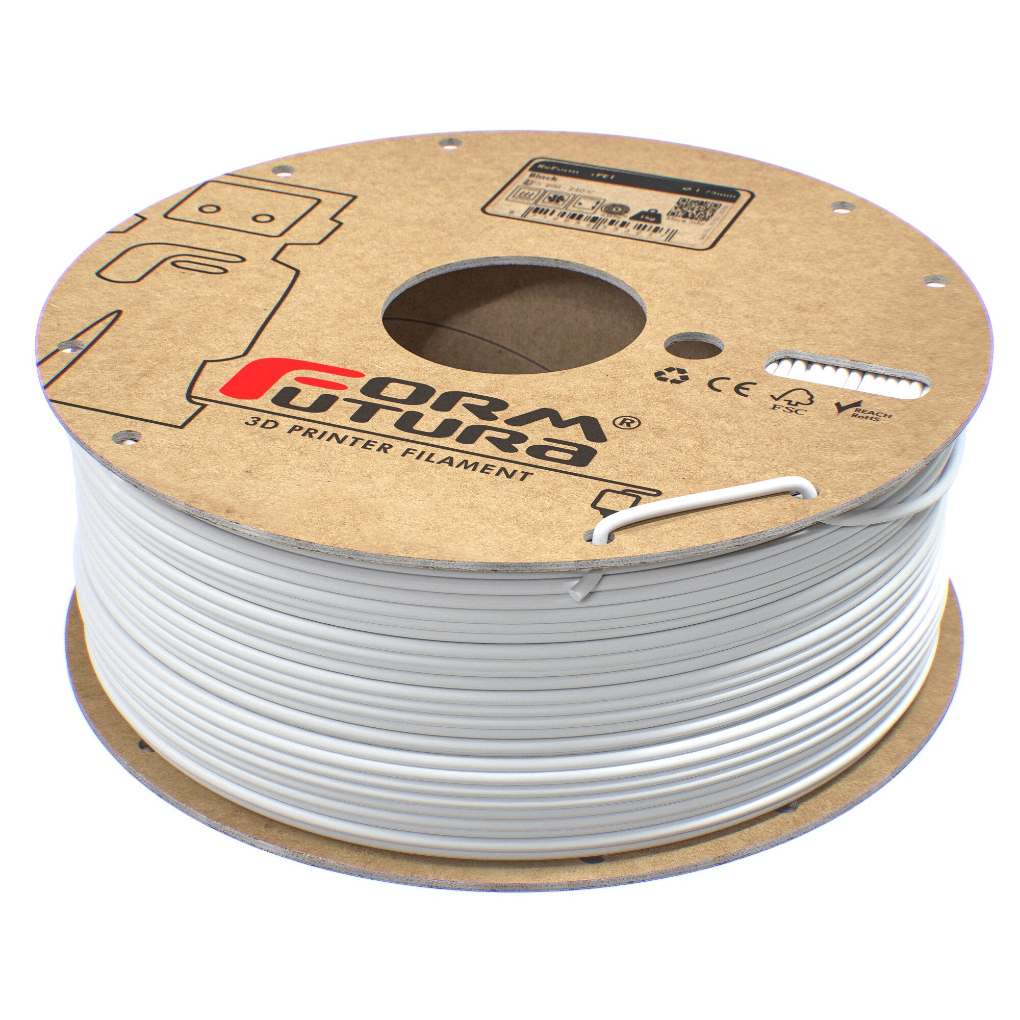FormFutura - ReForm rPLA - Blanc (White) - 1.75 mm - 1 kg