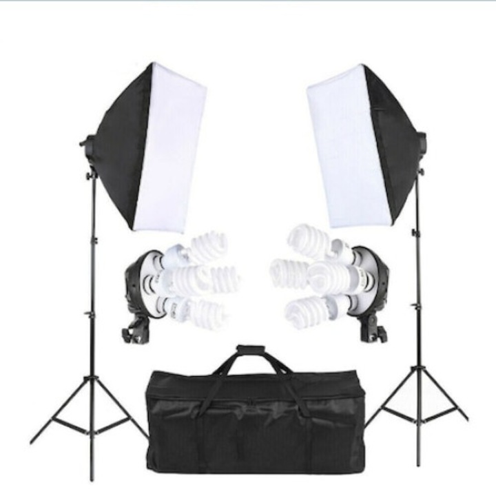 Softbox készlet fotóstúdiók állandó megvilágításához, 16 db