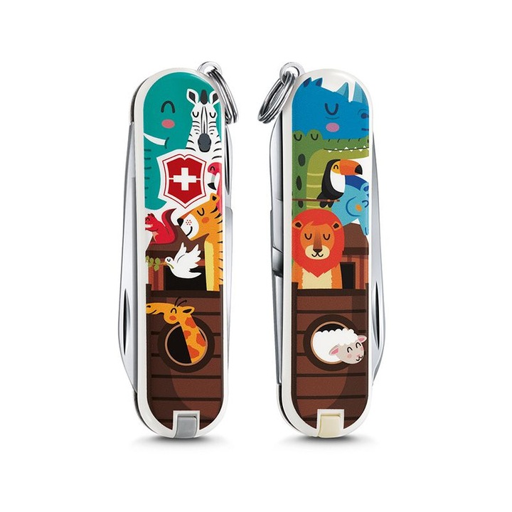 Accesoriu unghii multifunctional, Victorinox, Multicolor