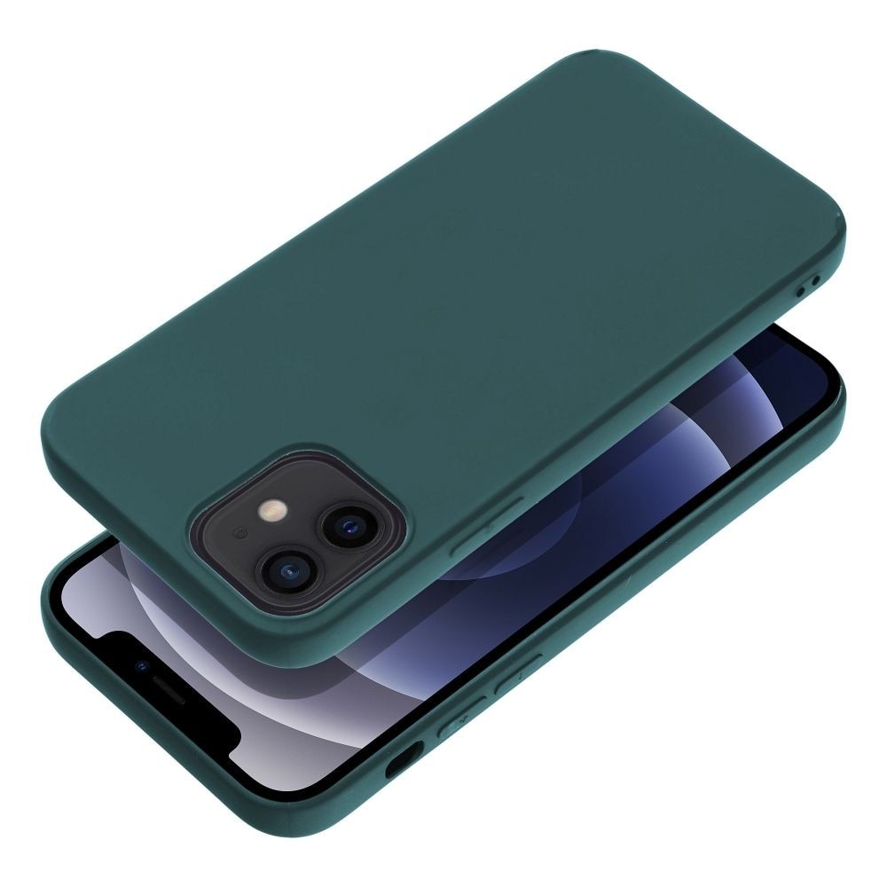 Husa telefon Silicon pentru iPhone 12 / 12 Pro, Verde