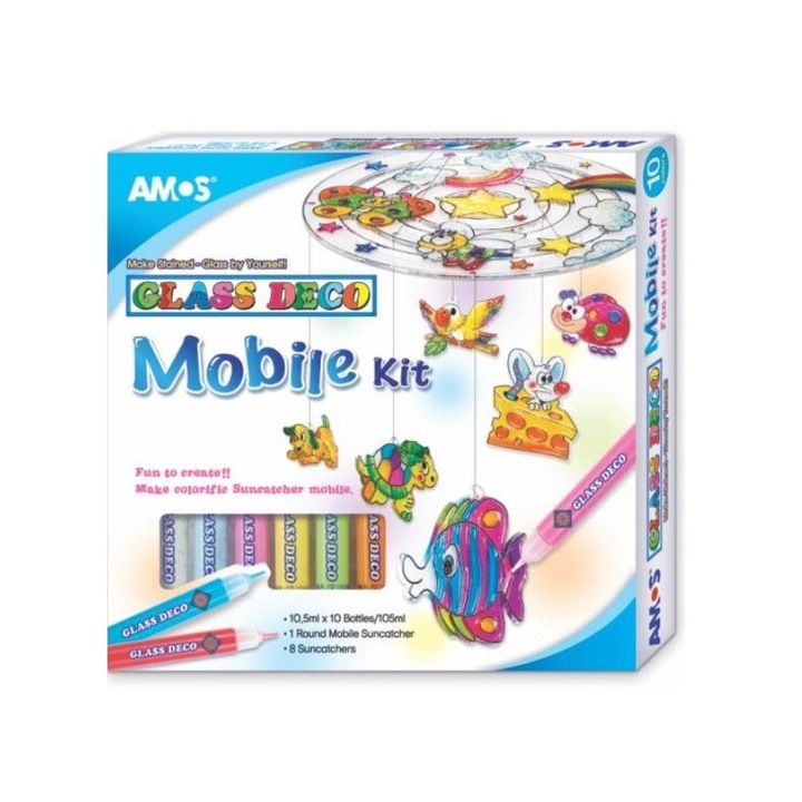Set Creatie AMOS GD10P10MK, Glass Deco Mobile Kit