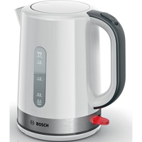 Fierbator, Bosch, TWK6A511, 2200 W, 1,7 L, element de incalzire ascuns, otel inoxidabil alb