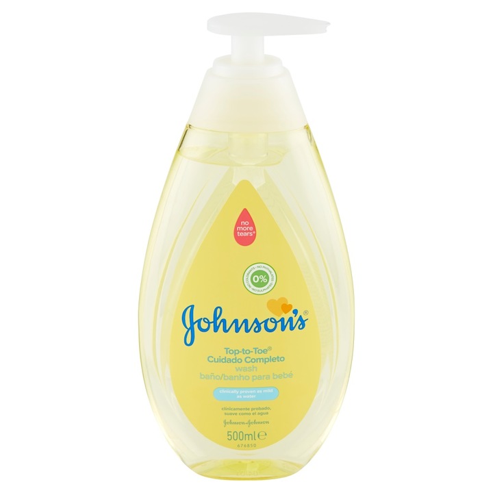 Gel de dus pentru copii, Johnson's, 500 ml