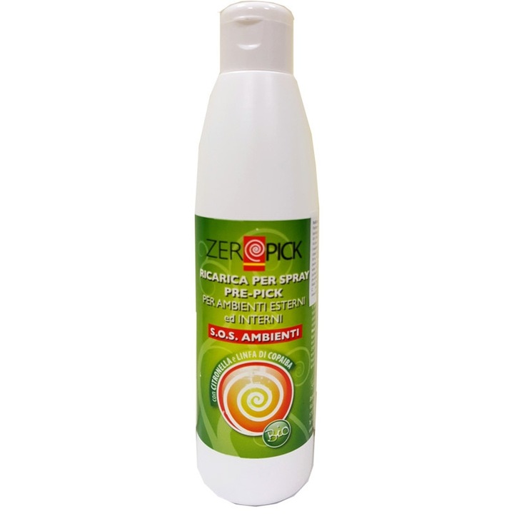 Solutie refill pentru spray ambiental BIO impotriva tantarilor, 250ml - ZEROPICK