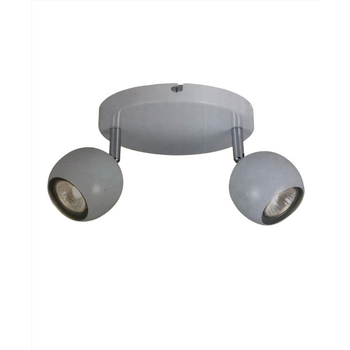 Spot dublu spotlight alb 2x35w