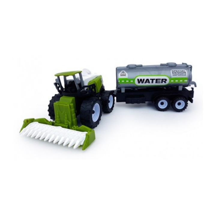 Tractor cisterna, 34x8 cm